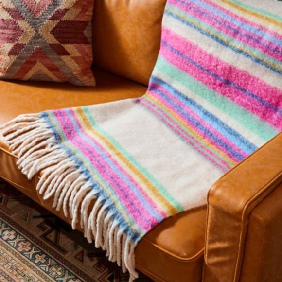 🆕Free People Stripped Blanket - Picture 2 of 7